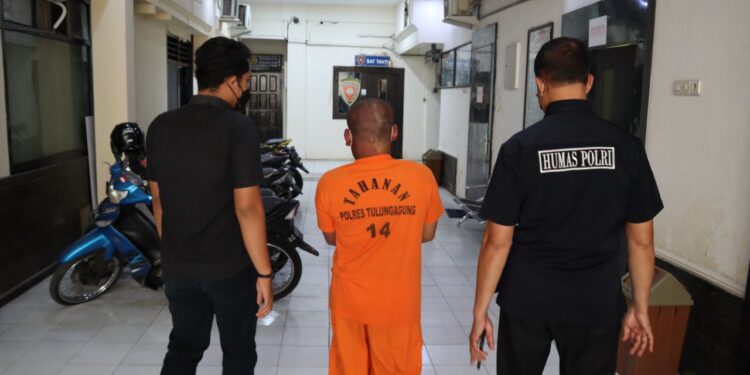 Polres Tulungagung Amankan Pemerkosa Wanita yang Terlibat Kecelakaan