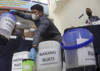 Polisi Ungkap Industri Sabu di Batam