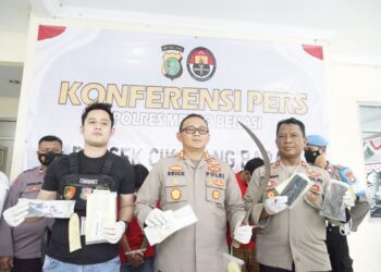 Reskrim Polsek Cikarang Barat Ungkap Sindikat Begal 40 TKP