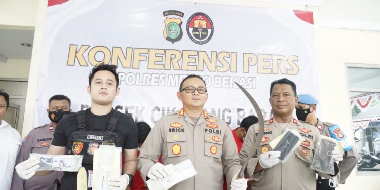 Reskrim Polsek Cikarang Barat Ungkap Sindikat Begal 40 TKP