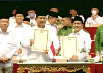 Gerindra-PKB Tandatangani Deklarasi Koalisi Pemilu 2024