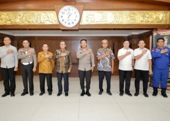 Ketua Pengadilan Tinggi Surabaya Kunjungi Mapolda Jatim