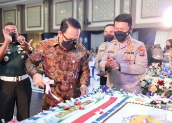HUT Lantas Bhayangkara Ke-67, Ditlantas Polda Jatim Launching Inovasi Inovasi ini