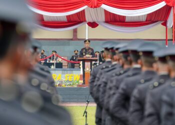 Lantik Perwira SIP Angkatan 51, Ini Pesan Kapolri