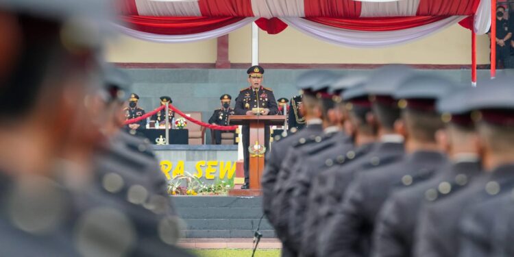 Lantik Perwira SIP Angkatan 51, Ini Pesan Kapolri