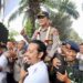 Jadi Kebanggan Anggota, Irjen Nico Afinta Dipanggul Saat Prosesi Pelepasan