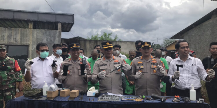 Ungkap Sindikat Curanmor, Polsek Setu Amankan 5 Motor dan Puluhan Kunci Palsu