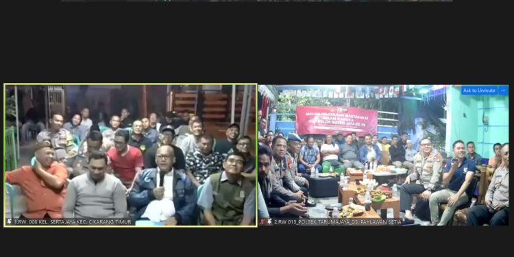 Sapa Warga Satu Rasa, Ngerumpi Virtual se-Kabupaten Bekasi