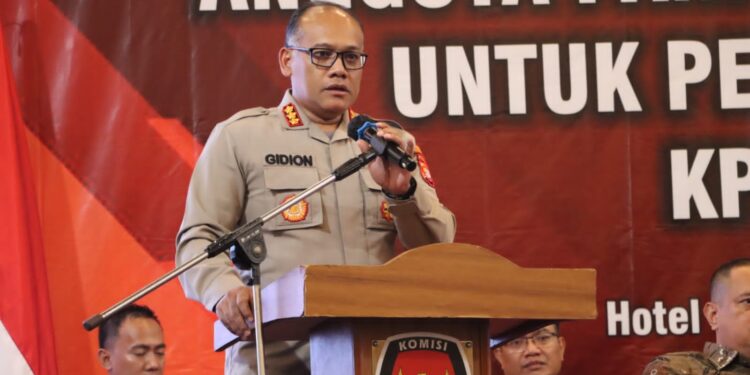 Kapolres Jadi Saksi Pelantikan 115 Anggota PPK Kabupaten Bekasi