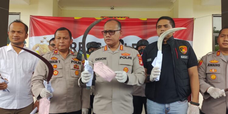 Polres Metro Bekasi Tangkap Pelaku Tawuran yang Akibatkan Korban Meninggal Dunia