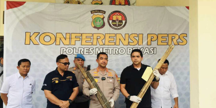 Polres Metro Bekasi Tangkap Pelaku Pengerusakan dan Kericuhan di Tambun