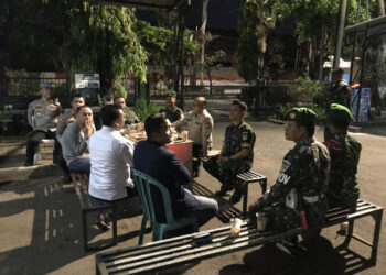 Perkuat Sinergitas, Kapolres Metro Jakut Kunjungi Markas Kodim 0502/JU