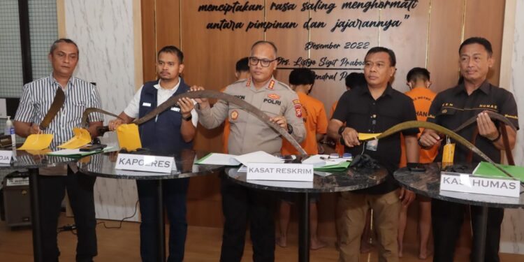 Polres Metro Jakut Ringkus 7 Pelaku Tawuran Kambuhan di Koja