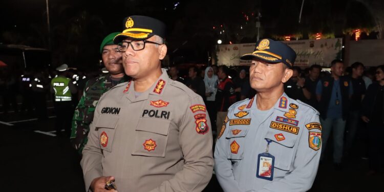 Bersama Tiga Pilar, Polres Metro Jakut Gelar Patroli Gabungan Skala Besar