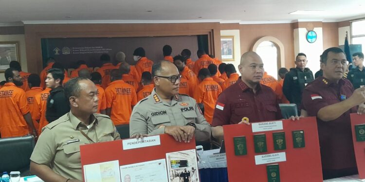 35 WNA Ilegal Terjaring Operasi Gabungan di Jakarta Utara