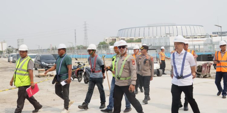 Jelang Formula E-prix, Kapolres Metro Jakut Cek Pos Pengamanan di Ancol