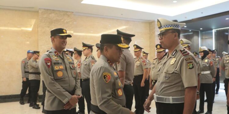 1.294 Personel Polda Metro Naik Pangkat Hari Ini
