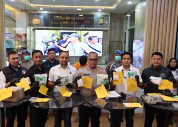 Polres Metro Jakut Ringkus Kurir dan Sabu Bernilai 5 Miliar
