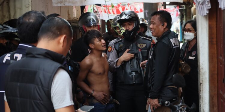 34 Orang Tangkapan Kampung Bahari, Dua Puluh Sembilan Positif Narkoba