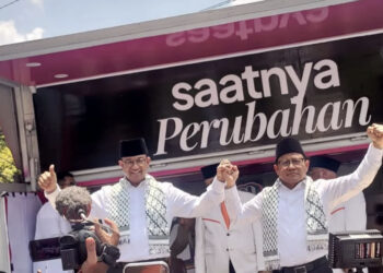 Usai Daftar di KPU Anies-Muhaimin Orasi Kebangsaan