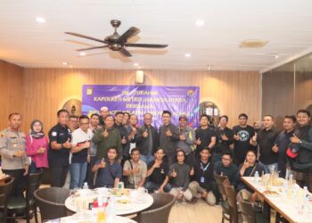 Perkuat Informasi, Kapolres Metro Jakut Rangkul Pegiat Medsos