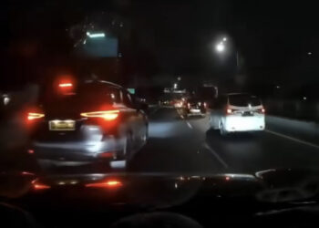 Polsek Metro Penjaringan Selidiki Fortuner Plat Polisi yang Ancam Pemobil dengan Tongkat Besi
