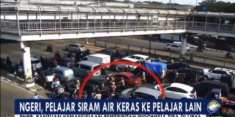 Polsek Kelapa Gading Tangkap 4 Pelajar Pelaku Penyiraman Air Keras di Jalan Yos Sudarso