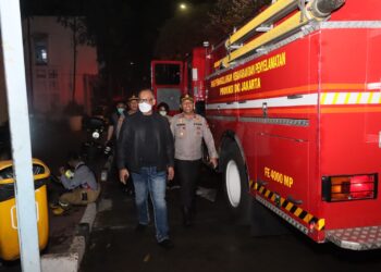 Cek Lokasi Kebakaran di RSPI Sulianti Saroso, Kapolres: Pelayanan Tak Terganggu