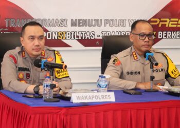 Gelar Rilis Akhir Tahun, Polres Metro Jakut Kerap Ungkap Kasus Viral