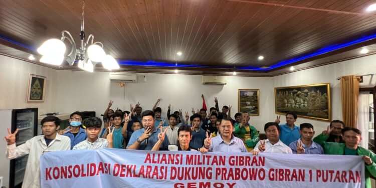 Aliansi Militan Gibran Siap Menangkan Prabowo-Gibran, Berharap 1 Putaran