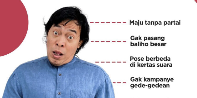 Pemilihan DPD, Suara Komeng Tertinggi Tembus Hingga 700ribu Suara