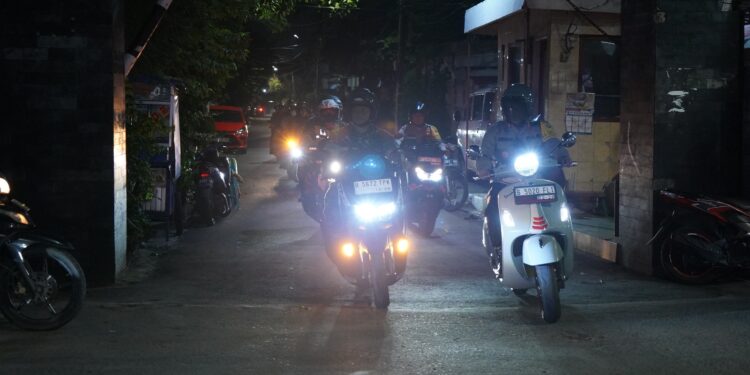 Motoran, Kapolres Metro Jakut & Dandim 0502 Cek Pengamanan TPS