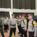 Pimpin Apel Pergeseran Pasukan PAM TPS, ini Arahan Kapolres Metro Jakut