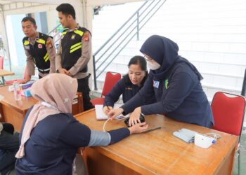 Polres Metro Jakut Sediakan Posko Kesehatan bagi Petugas Penyelenggara Pemilu