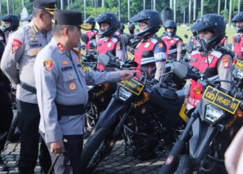Kapolda & Pangdam Jaya Pimpin Apel Pergeseran Pasukan Pengamanan TPS