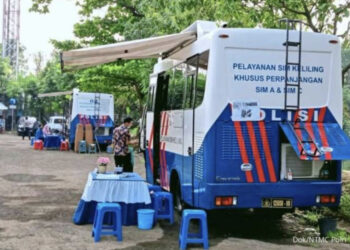 Ditlantas PMJ Tiadakan Layanan Gerai dan SIM keliling Hingga 15 Februari