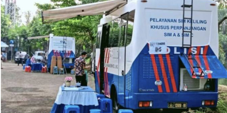 Ditlantas PMJ Tiadakan Layanan Gerai dan SIM keliling Hingga 15 Februari