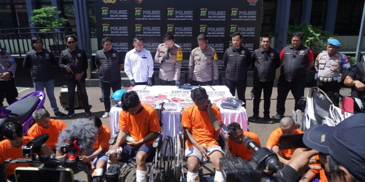 4 Hari Operasi Pekat Jaya, Polsek Kelapa Gading Ringkus 9 Penjahat