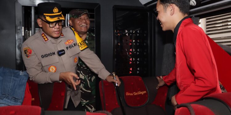 Pastikan Mudik Aman, Kapolres Jakut Kunjungi Terminal Tanjung Priok