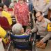 Polres Jakut “Minggu Kasih” di Rumah Lansia Atmabrata Cilincing