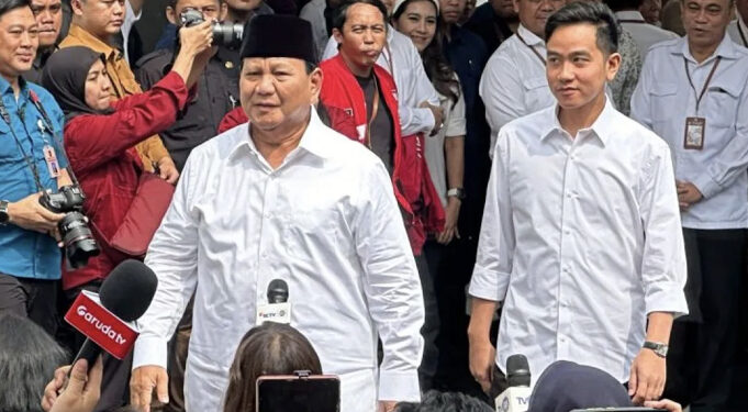 Tiba di KPU, Prabowo-Gibran Janji Bekerja Keras Demi Indonesia