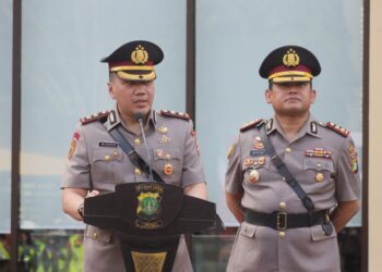 Kombes Gidion Pimpin Sertijab Wakapolres Metro Jakut