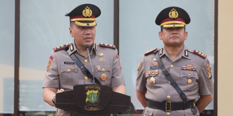 Kombes Gidion Pimpin Sertijab Wakapolres Metro Jakut