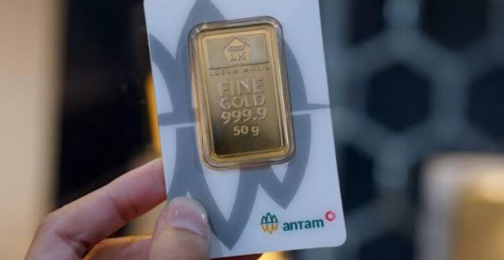 Harga Emas Antam Naik Jadi Rp1,327 juta per gram