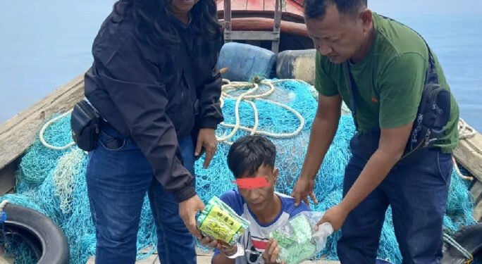 Polda Sumut Tangkap Kurir Sabu 2 Kg