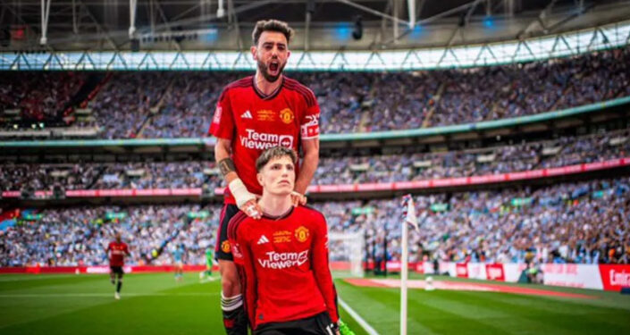Tekuk Manchester City 2:1, MU Juarai Piala FA