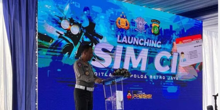 SIM C1 Resmi Diberlakukan