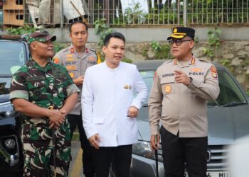 Kapolres & Dandim Jakut Pantau Pengamanan Waisak