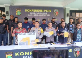 Beraksi di 9 TKP, Maling Spion Mobil Ditagkap Polsek Pademangan