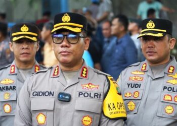 637 Personel Gabungan Kawal Aksi Buruh di Jakarta Utara